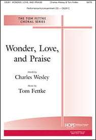 Wonder, Love, and Praise SATB choral sheet music cover Thumbnail